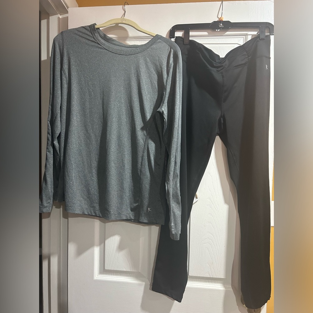 Danskin Now Black Fitted Activewear